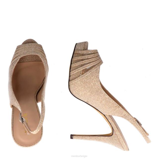pozuelo vrouwen Menbur 0RLN4401 beige hoge hakken