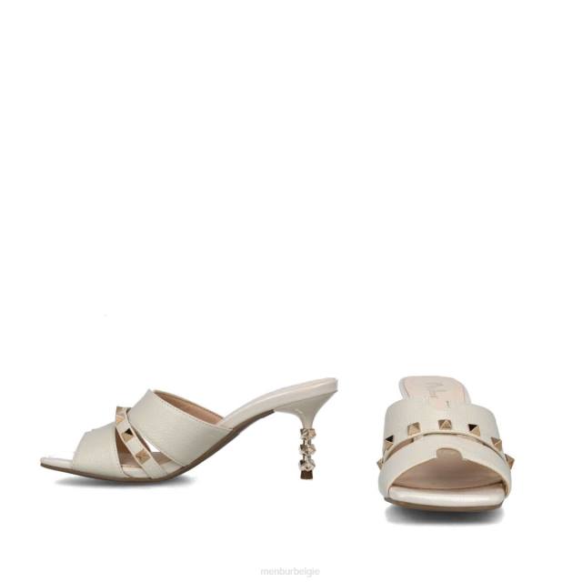 sagitta vrouwen Menbur 0RLN183 wit casual chique schoen