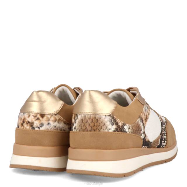 salenio vrouwen Menbur 0RLN431 beige casual chique schoen