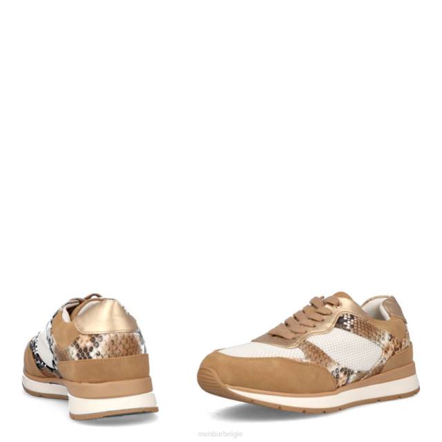 salenio vrouwen Menbur 0RLN431 beige casual chique schoen