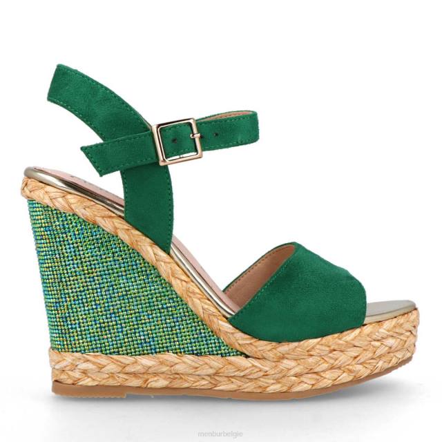 satriano vrouwen Menbur 0RLN539 groente casual chique schoen