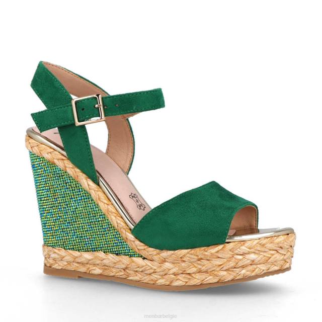 satriano vrouwen Menbur 0RLN539 groente casual chique schoen