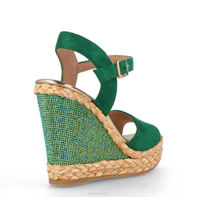 satriano vrouwen Menbur 0RLN539 groente casual chique schoen