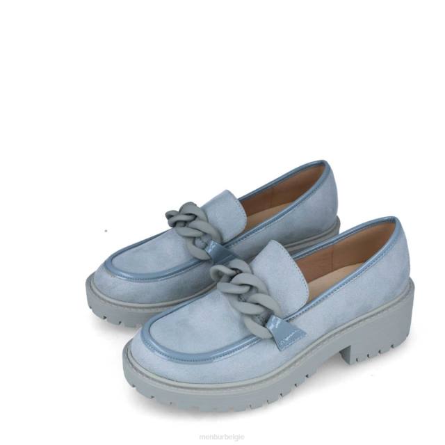 scutum vrouwen Menbur 0RLN181 azul helder casual chique schoen