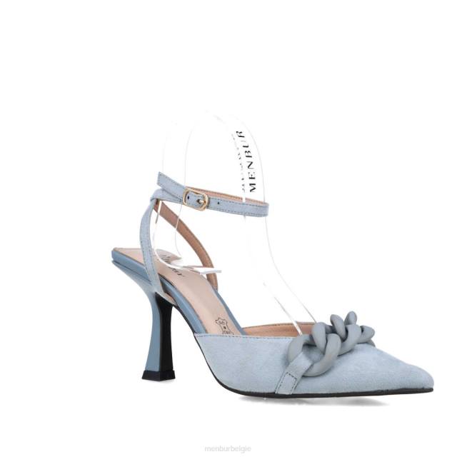scutum vrouwen Menbur 0RLN197 azul helder casual chique schoen