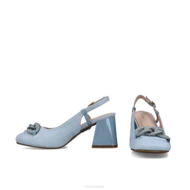 scutum vrouwen Menbur 0RLN447 azul helder casual chique schoen