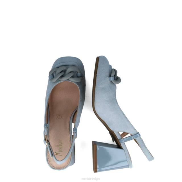 scutum vrouwen Menbur 0RLN447 azul helder casual chique schoen
