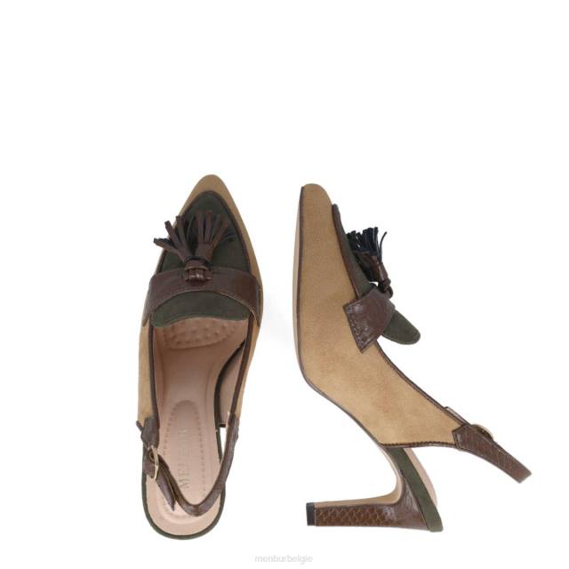 selenita vrouwen Menbur 0RLN5708 beige middelhoge en lage hakken