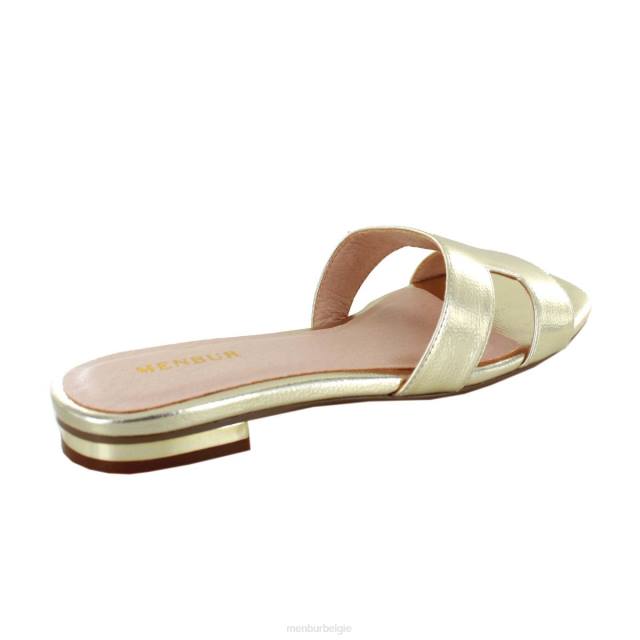 sermione vrouwen Menbur 0RLN3339 goud casual chique schoen