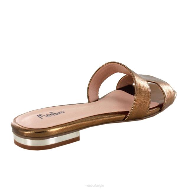 sermione vrouwen Menbur 0RLN368 bronzen casual chique schoen