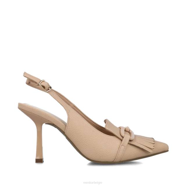 sextanen vrouwen Menbur 0RLN2967 beige casual chique schoen
