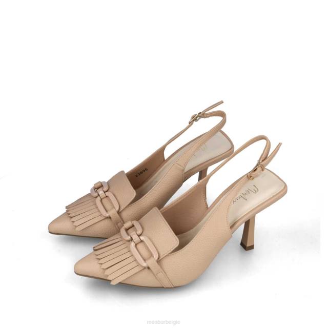 sextanen vrouwen Menbur 0RLN2967 beige casual chique schoen