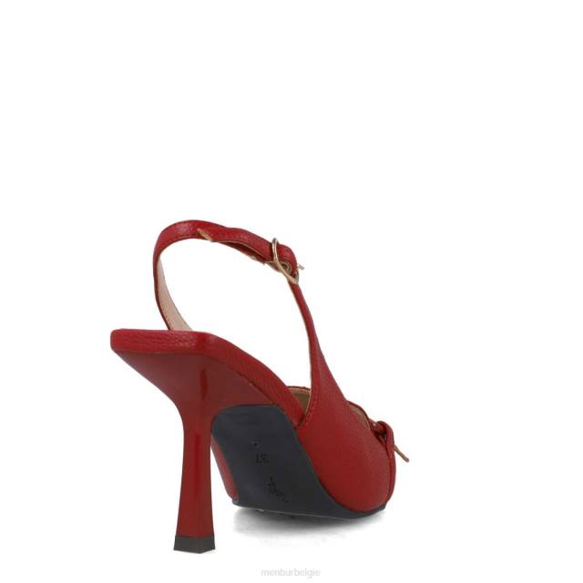 sextanen vrouwen Menbur 0RLN2968 rood casual chique schoen