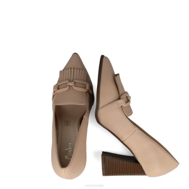 sextanen vrouwen Menbur 0RLN2990 beige casual chique schoen