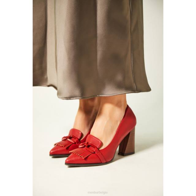 sextanen vrouwen Menbur 0RLN2991 rood casual chique schoen