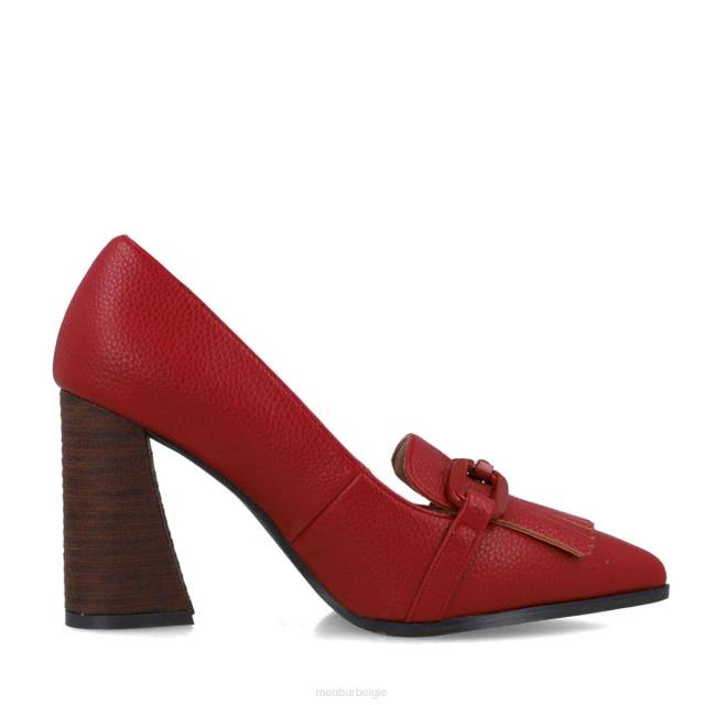 sextanen vrouwen Menbur 0RLN2991 rood casual chique schoen