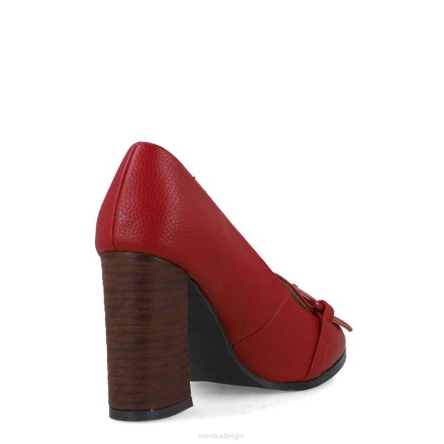 sextanen vrouwen Menbur 0RLN2991 rood casual chique schoen