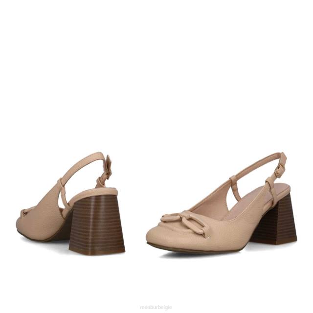 sextanen vrouwen Menbur 0RLN3470 beige casual chique schoen