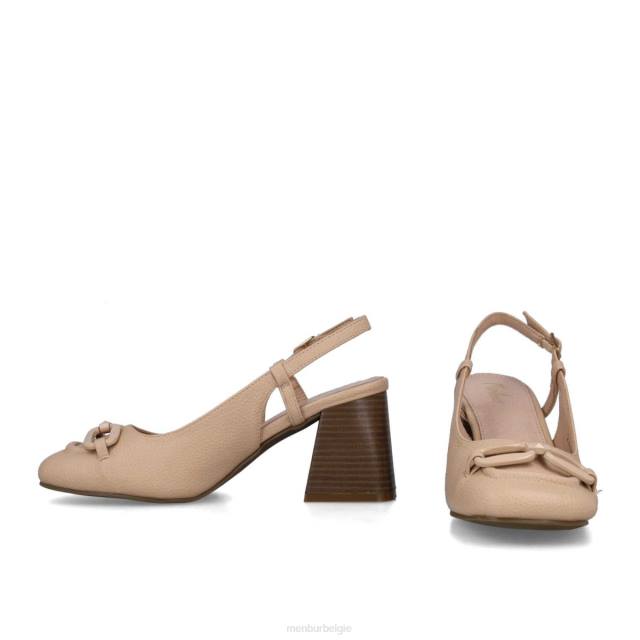 sextanen vrouwen Menbur 0RLN3470 beige casual chique schoen