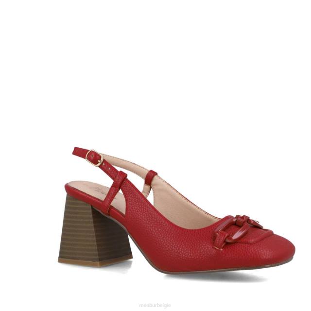 sextanen vrouwen Menbur 0RLN3471 rood casual chique schoen
