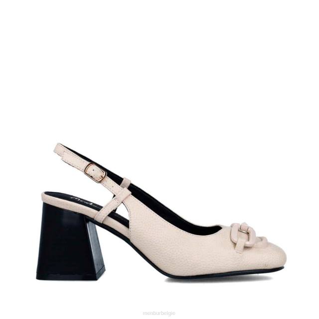 sextanen vrouwen Menbur 0RLN449 wit casual chique schoen