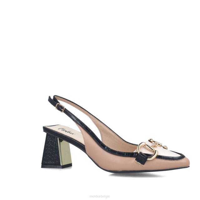 slangen vrouwen Menbur 0RLN3010 zwart casual chique schoen