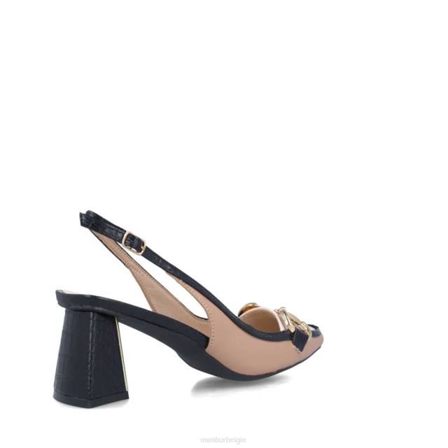 slangen vrouwen Menbur 0RLN3010 zwart casual chique schoen