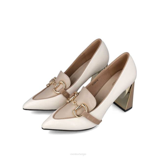 slangen vrouwen Menbur 0RLN3476 beige casual chique schoen