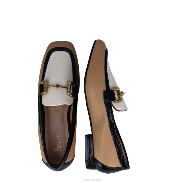 slangen vrouwen Menbur 0RLN450 zwart casual chique schoen