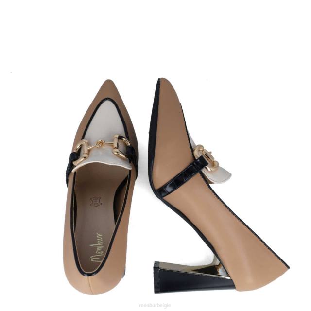 slangen vrouwen Menbur 0RLN451 zwart casual chique schoen