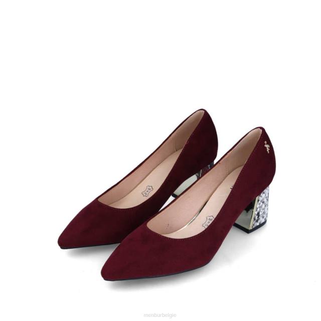 solfara vrouwen Menbur 0RLN3395 rood casual chique schoen