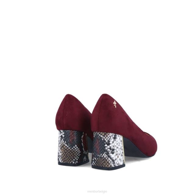 solfara vrouwen Menbur 0RLN3395 rood casual chique schoen