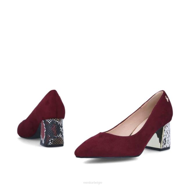 solfara vrouwen Menbur 0RLN3395 rood casual chique schoen