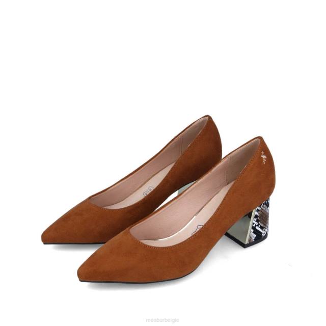 solfara vrouwen Menbur 0RLN400 bruin casual chique schoen