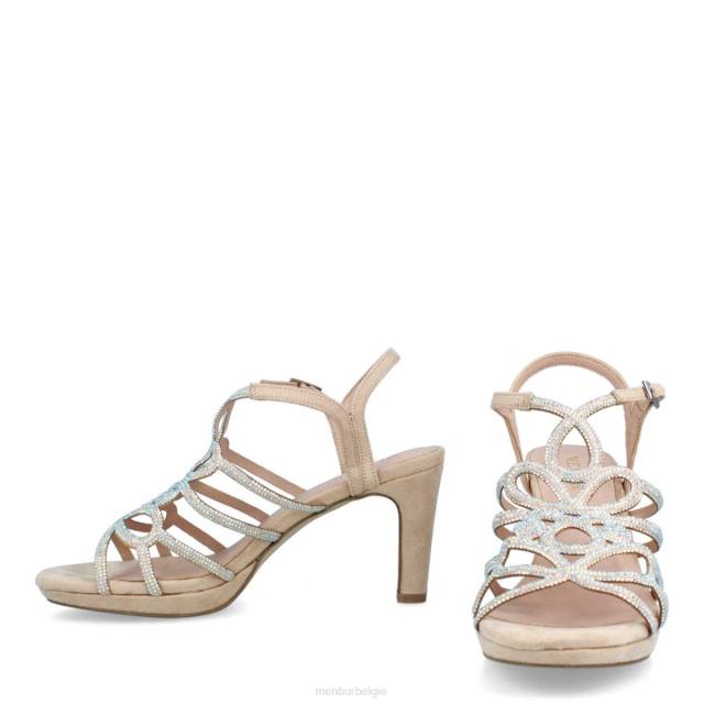 solfino vrouwen Menbur 0RLN3307 beige casual chique schoen