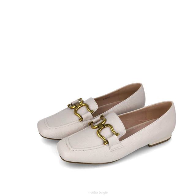 stier vrouwen Menbur 0RLN448 wit casual chique schoen