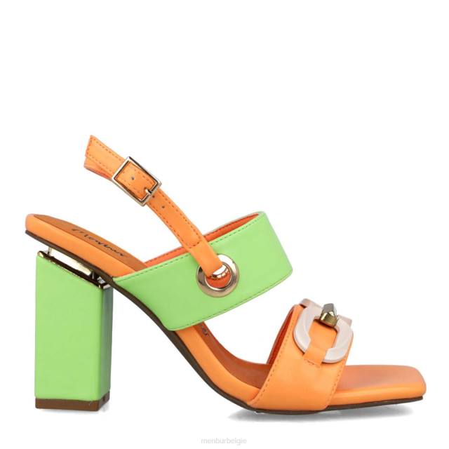 ursa minderjarig vrouwen Menbur 0RLN2588 orenge sandalen