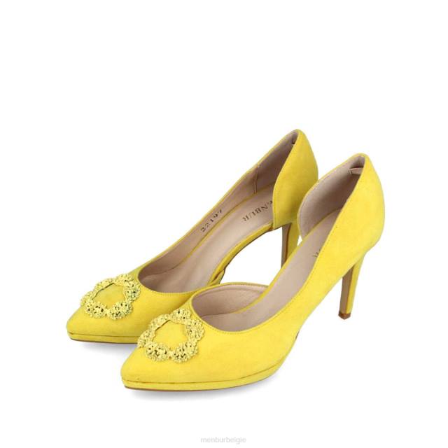 vauzone vrouwen Menbur 0RLN3365 geel casual chique schoen