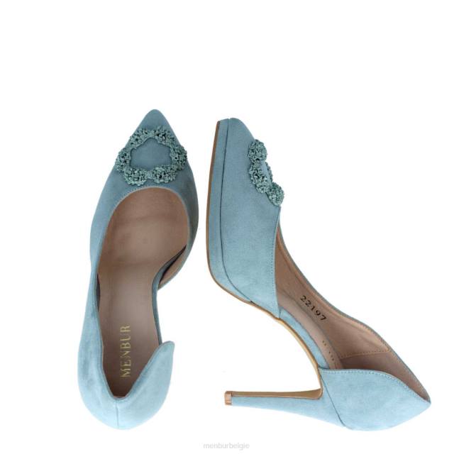 vauzone vrouwen Menbur 0RLN386 azul helder casual chique schoen