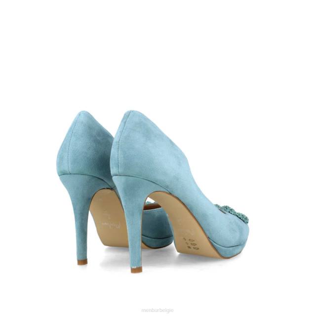 vauzone vrouwen Menbur 0RLN386 azul helder casual chique schoen