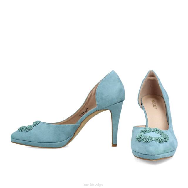 vauzone vrouwen Menbur 0RLN386 azul helder casual chique schoen