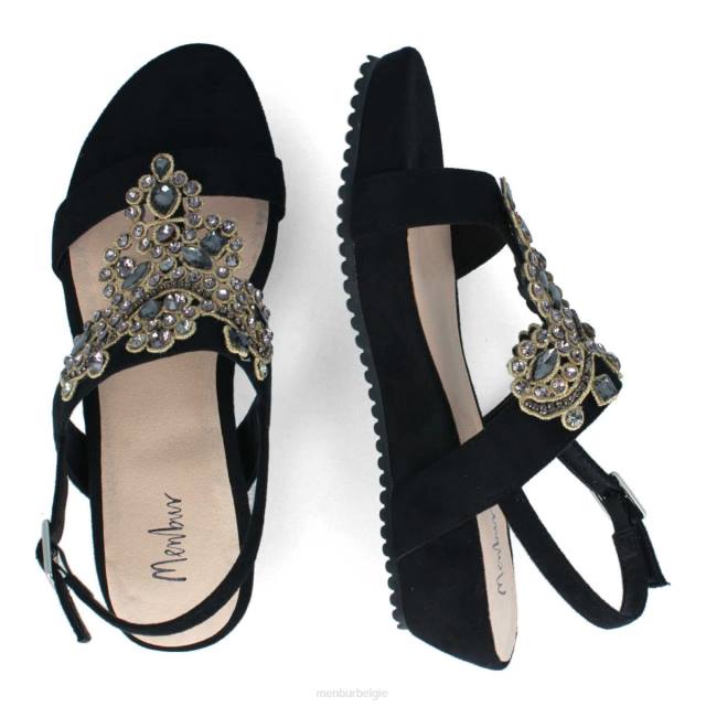 vellano vrouwen Menbur 0RLN318 zwart casual chique schoen