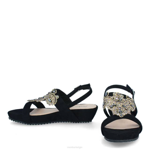 vellano vrouwen Menbur 0RLN318 zwart casual chique schoen