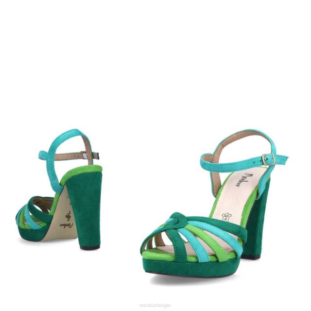 vernazza vrouwen Menbur 0RLN3293 groente casual chique schoen