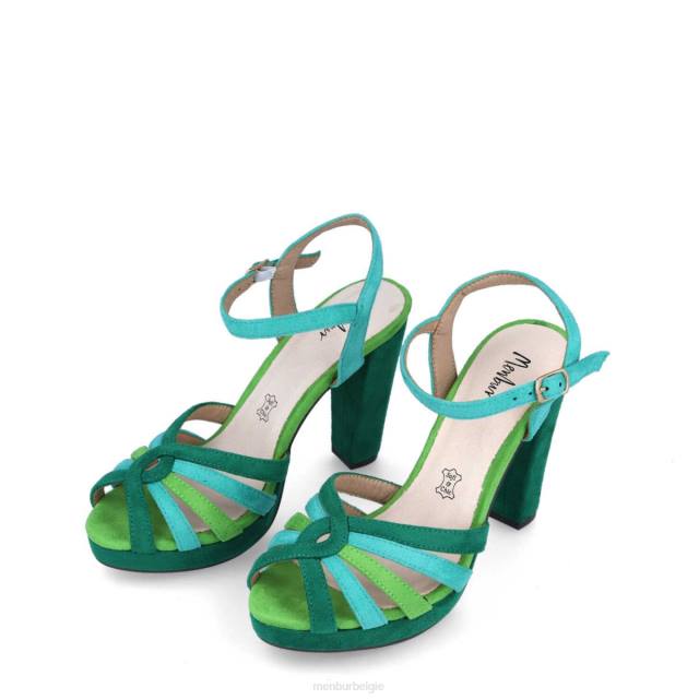 vernazza vrouwen Menbur 0RLN3293 groente casual chique schoen