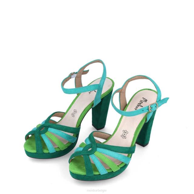 vernazza vrouwen Menbur 0RLN3293 groente casual chique schoen
