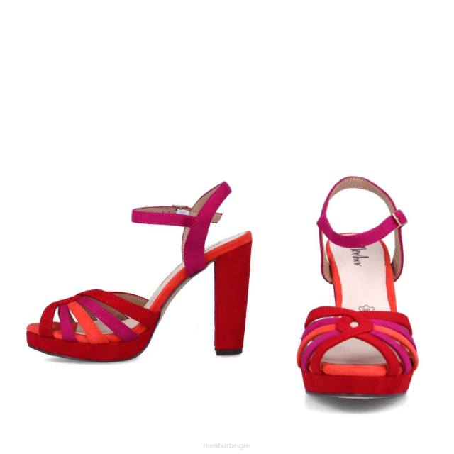 vernazza vrouwen Menbur 0RLN3294 rood casual chique schoen