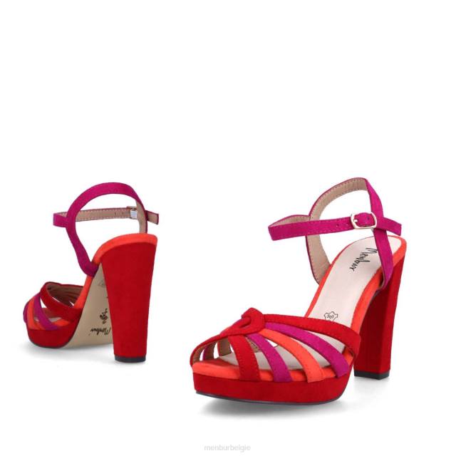 vernazza vrouwen Menbur 0RLN3294 rood casual chique schoen
