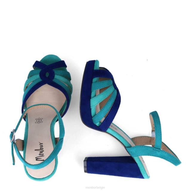 vernazza vrouwen Menbur 0RLN345 azul medio casual chique schoen