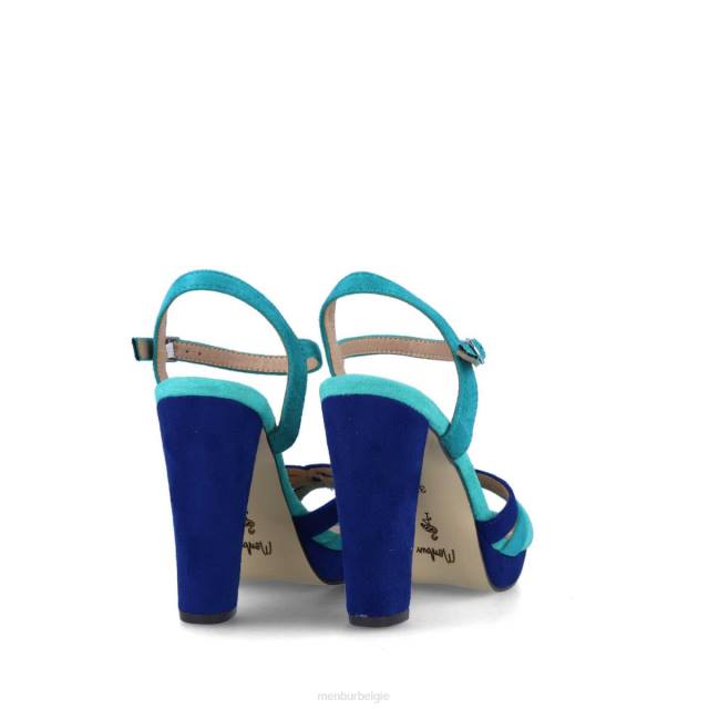 vernazza vrouwen Menbur 0RLN345 azul medio casual chique schoen